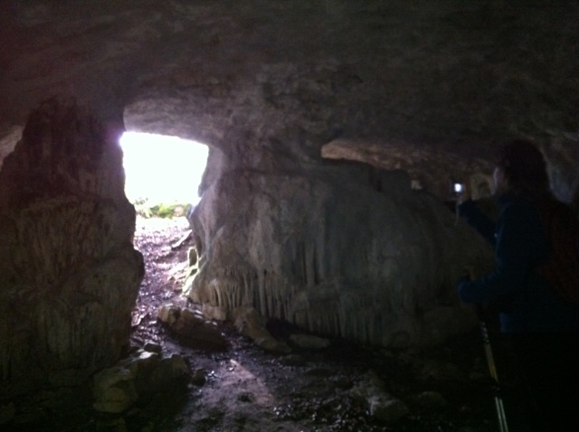 La salida de la cueva